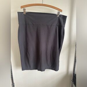 Eileen Fisher Charcoal Pencil Skirt.